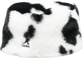 Kangol animal-print topper hat - Wit