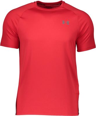Under Armour Mens Tech 2.0 Short Sleeve T-Shirt, Red (600)/Steel, 4X-Large