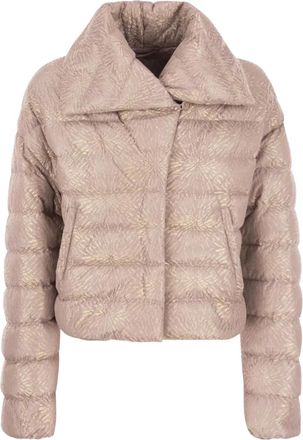 Herno Resort bomber jacket - women - Polyamide/Nylon/Polyamide/Down/Feather - 44 - Neutrals