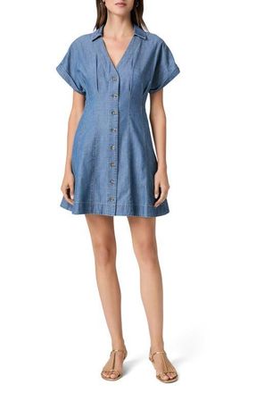 Paige Lana Chambray Minidress in Azusa at Nordstrom, Size 14