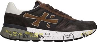 Premiata Mick 8432 - Heren - Sneakers - Bruin - 43 EU - Leer - Schoenen