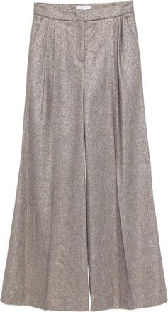 Via Masini 80 Pantaloni con pieghe - Marrone