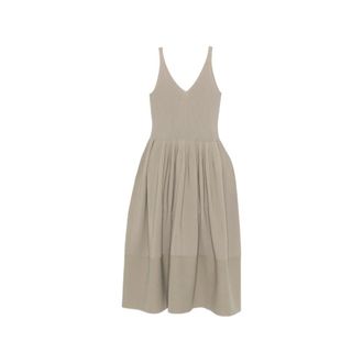 CFCL Knitted Dress - female - CFCL - Midi Dresses - Beige - S - Dresses