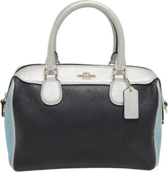 Coach Pre-owned Satchel - Dames - Vintage Handtas - Veelkleurig - ONE Size - Leer - Vintage