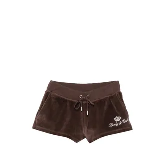 Sporty & Rich X Juicy Couture Velour Shorts