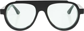 Thierry Lasry Dynasty browline sunglasses - unisex - Acetate - One Size - Black