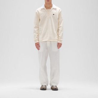 New Balance Hombre Made in USA Drill Top en Beige, Jersey de algodón, Talla 2XL