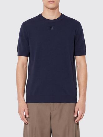 Fendi Maglia in cotone e cashmere Fendi