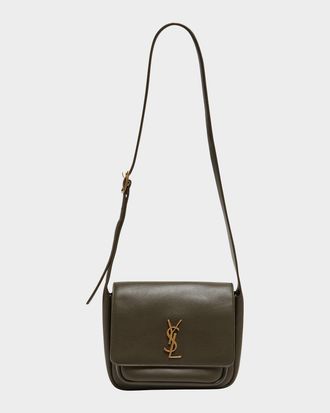 Saint Laurent Niki YSL Flap Crossbody Bag in Calfskin