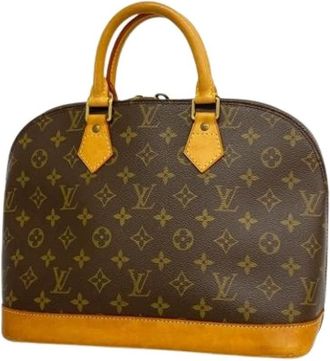 Louis Vuitton Pre-owned Handbags, female, Brown, Size: ONE SIZE Pre-owned Vintage Canvas Handbag