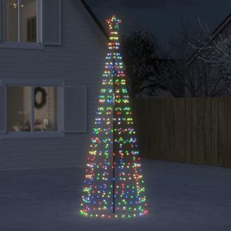 vidaXL &Aacute;rbol De Navidad Led Con Estacas 570 Leds De Colores 300 Cm Vidaxl