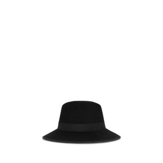 Valentino Garavani Womens Black Cotton Fedora Accessory
