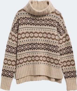 Barbour WOMENS HELEN KNITTED JUMPER Size: 14-L, colour: BEIGE