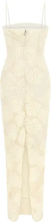 Rotate Flower Dress - Cream