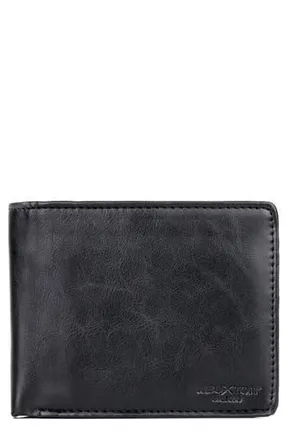 Buxton Credit Card RFID Billfold Wallet in Black at Nordstrom Rack