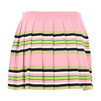 Casablanca Falda de punto plisada para tenis - Skirts - Mujer - Multicolor - S