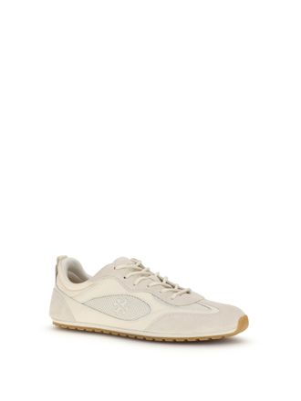 Tory Burch Womens Field Sneakers Light Cream