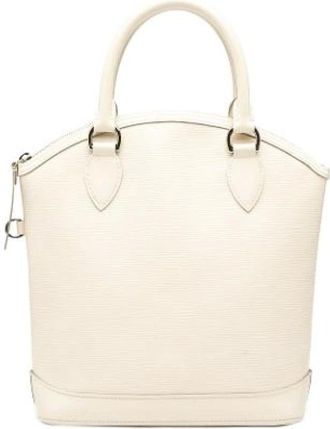 Louis Vuitton Pre-owned Handbags, female, White, Size: ONE SIZE Pre-owned Vintage Handbag