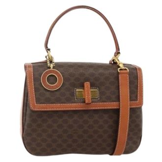 Celine Pre-owned Handbags, female, Brown, Size: ONE SIZE Pre-owned Vintage Hand Bag