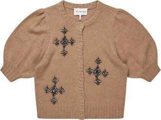 Munthe Truien & Vesten, Dames, Beige, XL, Cardigans