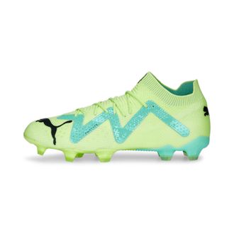 Puma Unisex FUTURE ULTIMATE FG/AG Football Boots - Green - Size UK 6.5
