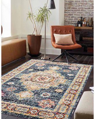 Ecarpetgallery Ecarpet Lotus Traditional Rug