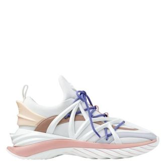Jimmy Choo London Cosmos/F Low-Top Trainers, Brand Size 35.5 ( US Size 5.5 )
