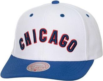 Mitchell & Ness Mens Mitchell & Ness White Chicago Cubs Cooperstown Collection Pro Crown Snapback Hat at Nordstrom