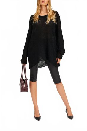 SPRWMN Jade Sweater In Black