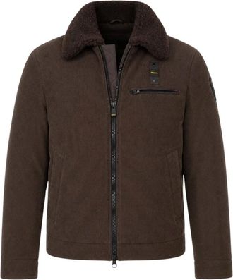 Blauer Ribbed Jacket Fourth - - Jackets - Uomo - Marrone - S