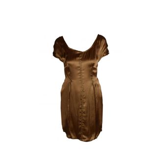 Prada Kleedjes, Dames, Bruin, M, Fabric