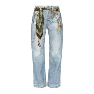 Acne Studios Jeans Trompe-loeil Gioielli - - Jeans - Donna - Blu - S