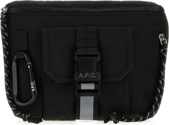 A.P.C. Banane Trek - Heren - Heuptassen - Zwart - ONE Size - Nylon - Tassen