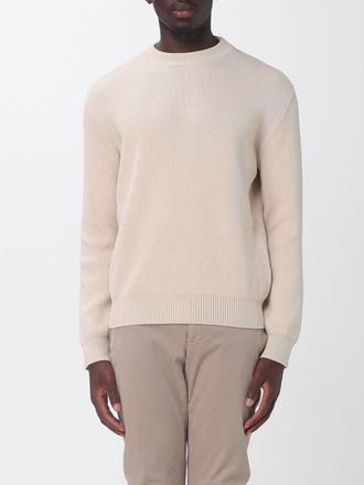 Golden Goose Maglia girocollo in cotone organico con logo posteriore