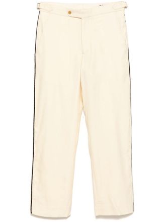 Bode Broek met kralen - Beige