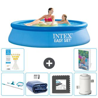 Intex Piscina Easy Set Redonda - 244x61 Cm - 7-piezas S43