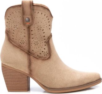 Xti Womens Ankle Booties In Beige