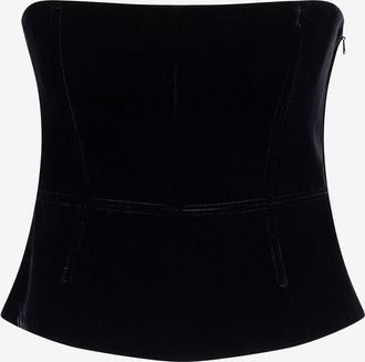 Tom Ford Korsett-Top aus Samt