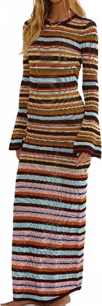 Beach Riot Jole Maxi Dress In Paradise Stripe