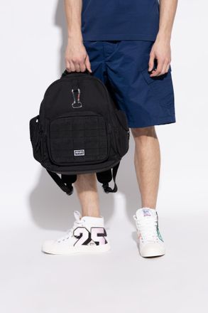 Kenzo Backpack With Logo, Mens, Black