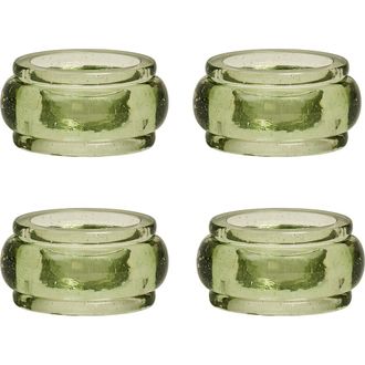 Juliska Provence Set of 4 Napkin Rings in Basil at Nordstrom