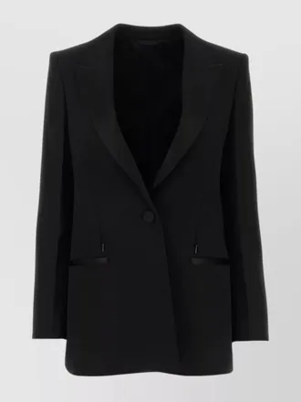Givenchy tailored wool blazer with back slit