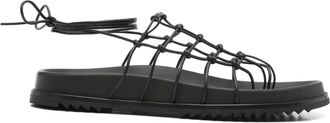 Rick Owens Sandali Web Granola - Nero