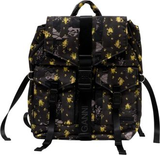 Ganni Backpacks, female, Multicolor, Size: ONE SIZE Re-Tech Backpack