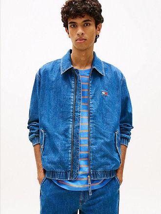 Tommy Hilfiger Chambray Denim Harrington Jacket