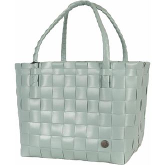 Handed By Paris Recycled Plastic Tote Bag in Grey/green at Nordstrom, Size Medium