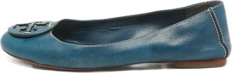 Tory Burch Ballerine Minnie in pelle - Blu