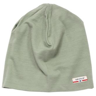 Devold Breeze Plus Merino 200 Beanie M&uuml;tze - Unisex | oliv/grau