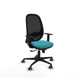 Piqueras y Crespo Silla De Oficina Piqueras Y Crespo Cilanco Negro Espuma Alta Densidad