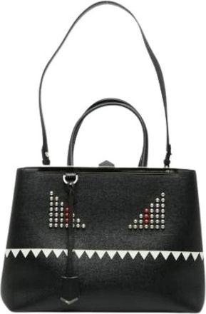 Fendi Pre-owned Handbags, female, Black, Size: ONE SIZE Pre-owned Vintage Handbag